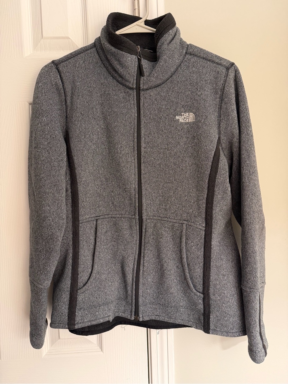 The North Face Gray Women's Full-Zip Utility Fleece Jacket